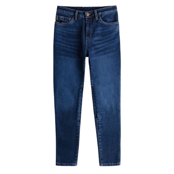 Jeans Moto Knox Women Colton Skinny Regular Stone Wash Indigo