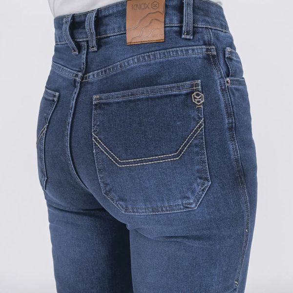 Knox Women Colton Skinny Regular Stone Wash Indigo