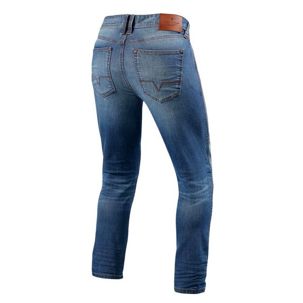 REV'IT Piston Bleu Moyen Delave