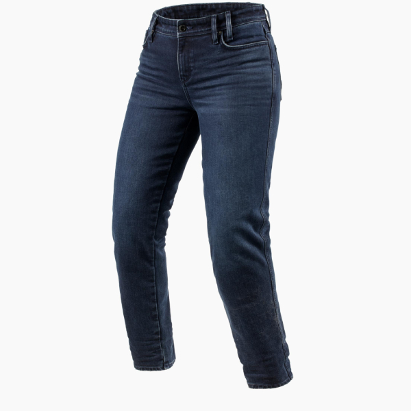 Jeans Moto REV'IT Violet Ladies BF Dark Blue Black