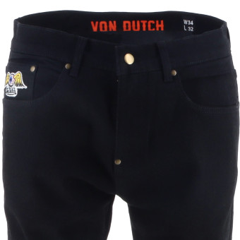 Von Dutch Mustang Denim Stretch Black