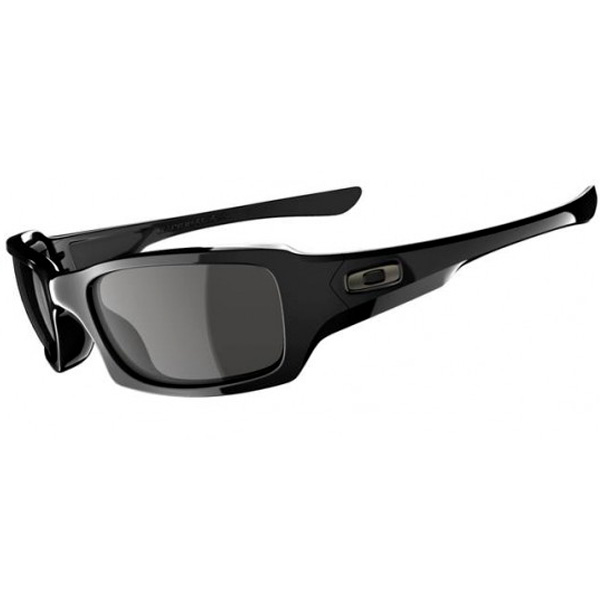 Lunettes Moto Oakley Fives Squared Polished Black
