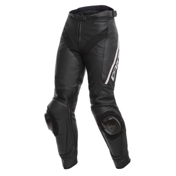 Pantalon Moto Dainese Delta 3 Lady Black White