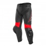 Pantalon Moto Dainese Delta 3 Black Fluo Red