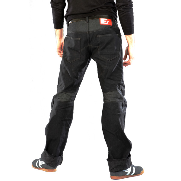 Pantalon Moto Esquad Strong Deep Black