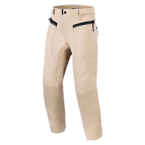Pantalon Moto Alpinestars Flex-Ast Canvas Aluminium