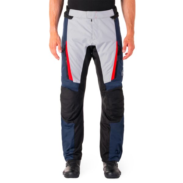 Alpinestars ST-1 Waterproof Pants Dark Blue Black Bright Red