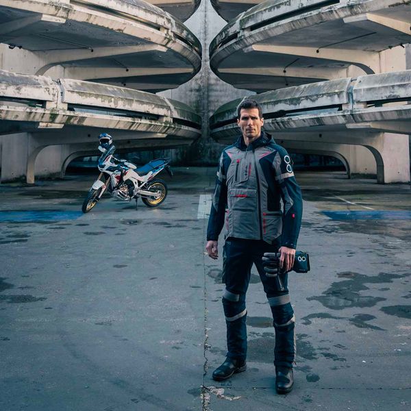 Bering Austral Gore-Tex Navy Grey Red Pant