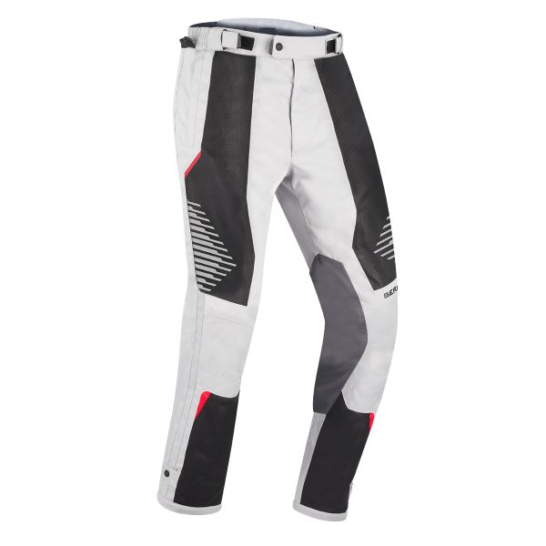 Pantalon Moto Bering Bakundu Grey Black Red Pant Pantalon Moto Bering Bakundu Grey Black Red Pant