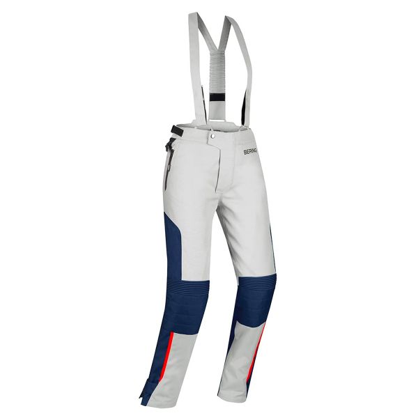 Pantalon Moto Bering Lady Siberia Grey Blue Red Pant