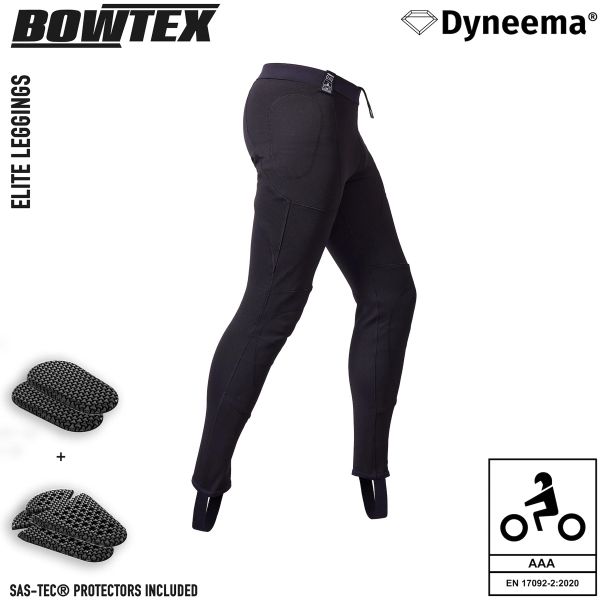 Pantalon Moto Bowtex Elite Legging V2 Black
