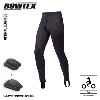 Pantalon Moto Bowtex Optimal Legging Black