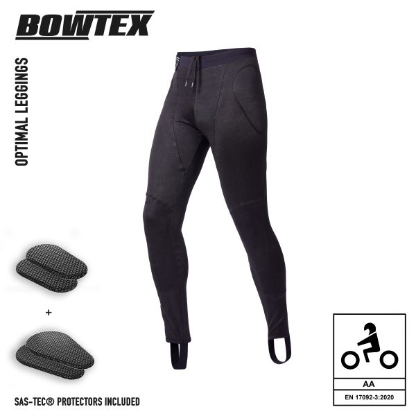 Pantalon Moto Bowtex Optimal Legging Black