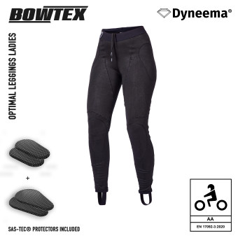 Pantalon Moto Bowtex Optimal Legging Ladies Black