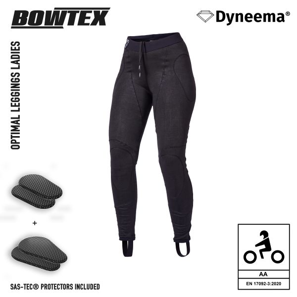 Pantalon Moto Bowtex Optimal Legging Ladies Black