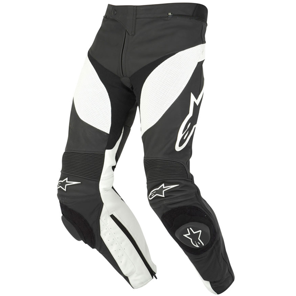 Pantalon Moto Alpinestars Track Noir Blanc
