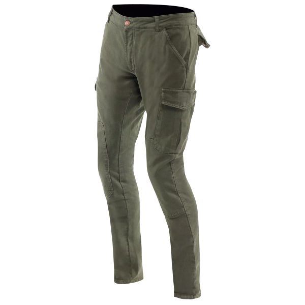 Pantalon Moto Dainese Cargo Slim TaperedPants Army Green