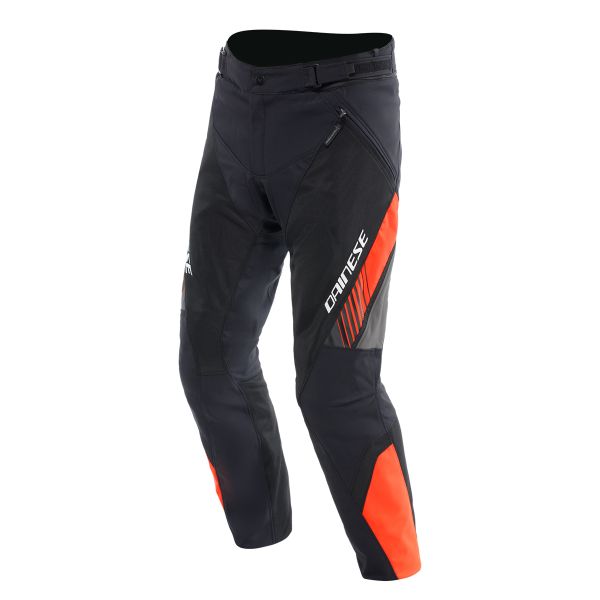 Pantalon Moto Dainese Drake 2 Air Black Red Fluo Pantalon Moto Dainese Drake 2 Air Black Red Fluo