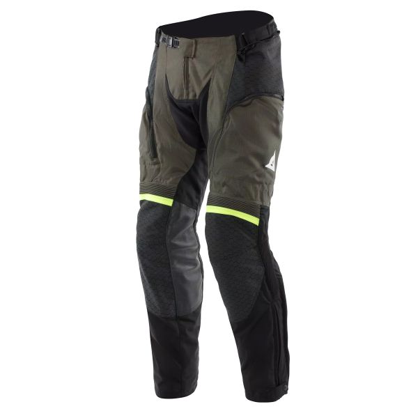 Pantalon Moto Dainese Super Adventure Absoluteshell Pants Black Tarmac Fluo Yellow