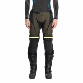 Dainese Super Adventure Absoluteshell Pants Black Tarmac Fluo Yellow