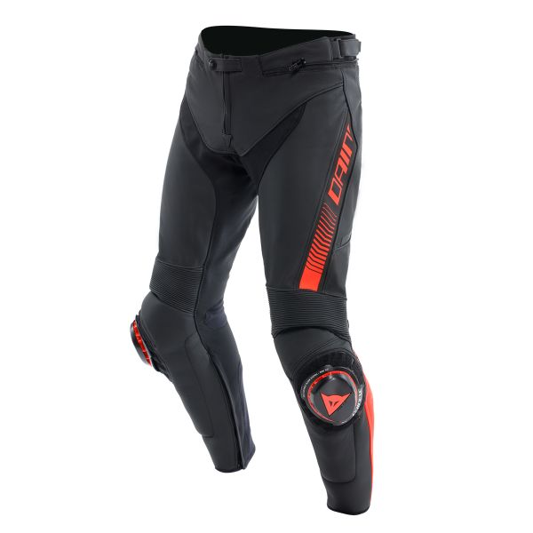 Pantalon Moto Dainese Super Speed Pants Black Red Fluo Pantalon Moto Dainese Super Speed Pants Black Red Fluo