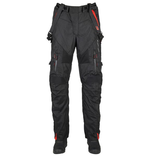 Pantalon Moto Furygan Gravity Black Red Pant