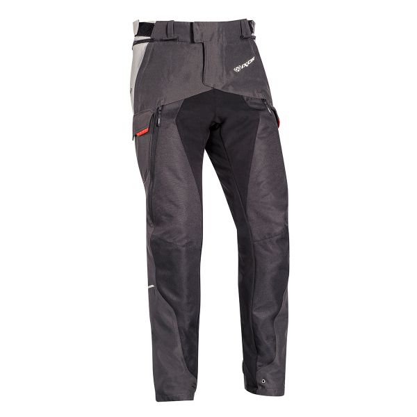 Pantalon Moto Ixon Balder Pant Black Grey Red Pantalon Moto Ixon Balder Pant Black Grey Red