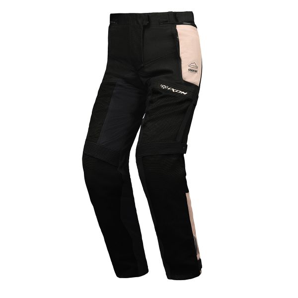 Pantalon Moto Ixon M-Njord Pant Sand Black Red