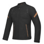 Blouson Moto Ixon Striker Retro Black Brown