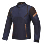Blouson Moto Ixon Striker Retro Black Navy Brown