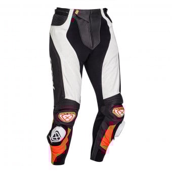 Pantalon Moto Ixon Vendetta Pant Evo Black White Red