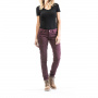 Jeans Moto Ixon Vicky Burgundy