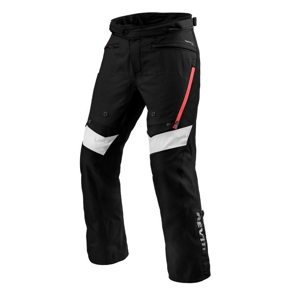 Pantalon Moto REV'IT Horizon 3 H2O Black Red Standard Pantalon Moto REV'IT Horizon 3 H2O Black Red Standard