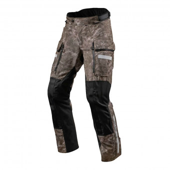 Pantalon Moto REV'IT Sand 4 H2O Camo Marron Longue