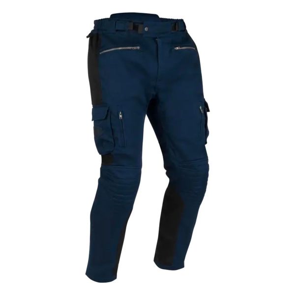Pantalon Moto Segura Bora Navy Black Pant Pantalon Moto Segura Bora Navy Black Pant