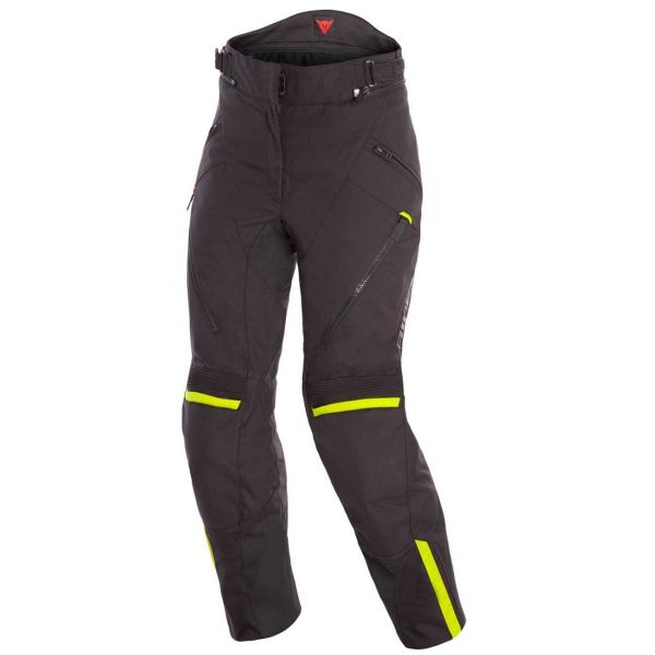 Pantalon Moto Dainese Tempest 2 Lady D-Dry Pants Black Fluo Yellow