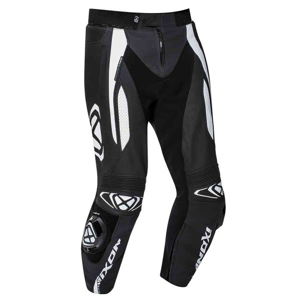 Pantalon Moto Ixon Vortex 2 Pant Noir Blanc