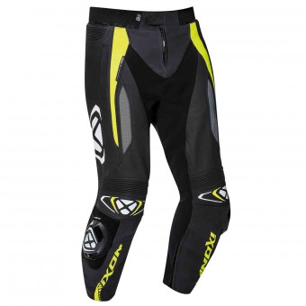 Pantalon Moto Ixon Vortex 2 Pant Noir Gris Jaune Vif