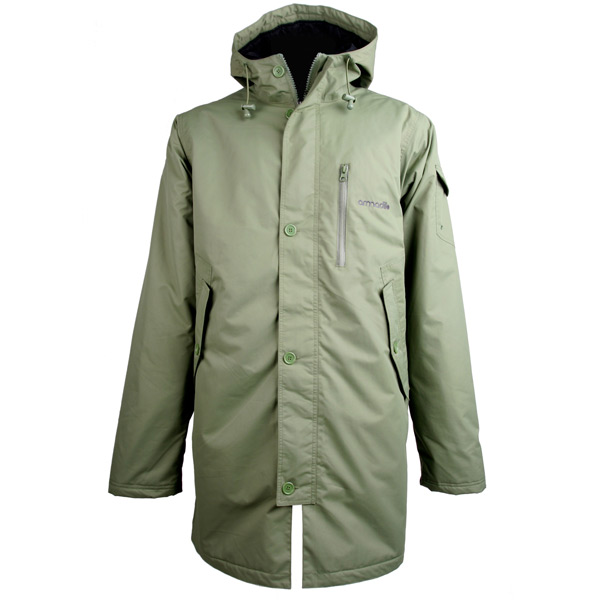 Blouson Moto Armadillo Parka Vert