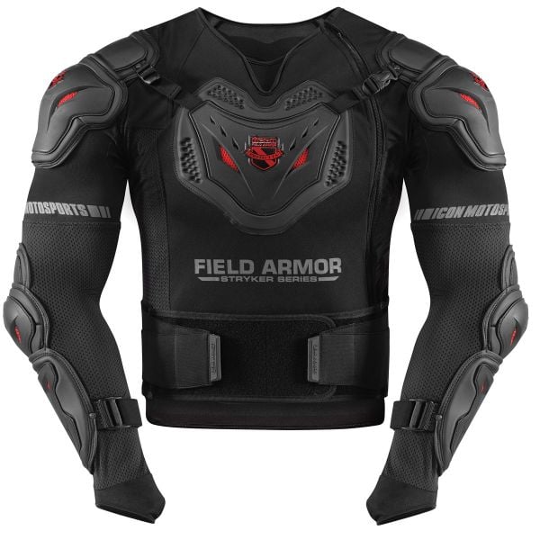 Dorsale Moto ICON Stryker Rig Black / Taille M-L [Reconditionn]