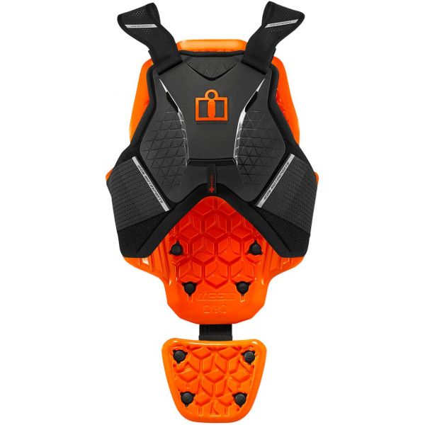 Dorsale Moto ICON D3O Vest Black