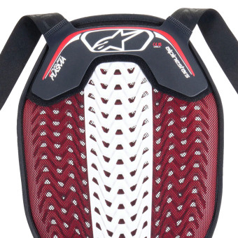 Alpinestars Nucleon Plasma Back Protector Strap Black White Red