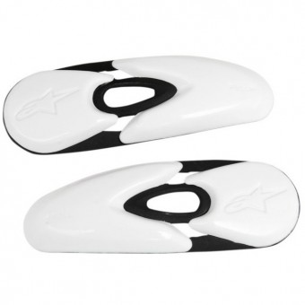 Sliders Moto Alpinestars SMX - Supertech R Toe Slider Boots White Sliders Moto Alpinestars SMX - Supertech R Toe Slider Boots White