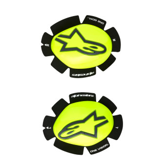 Sliders Moto Alpinestars GP Plus Knee Slider Yellow Fluo Black Sliders Moto Alpinestars GP Plus Knee Slider Yellow Fluo Black