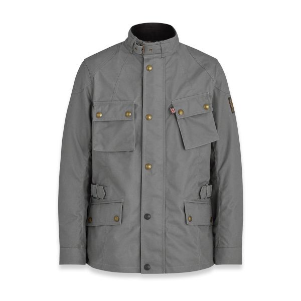 Veste Moto Belstaff Crosby 2 Tech Wax Granite Grey