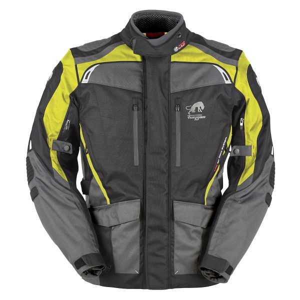 Veste Moto Furygan Apalaches Black Yellow Fluo