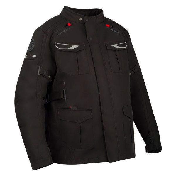 Veste Moto Bering Carlos Black King Size
