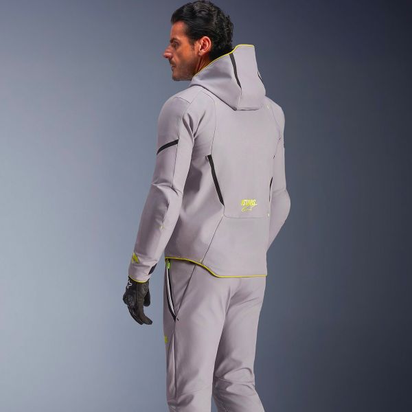 Alpinestars Aeroshell WP Mid Gray Yellow Fluo