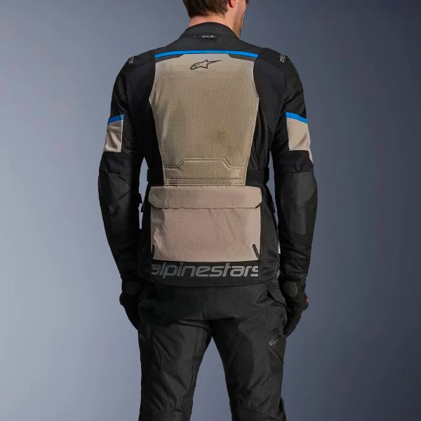 Alpinestars Andes Air Drystar Black Laurel Gray Bright Blue