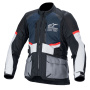 Veste Moto Alpinestars Andes Air Drystar Deep Blue Black Ice Grey